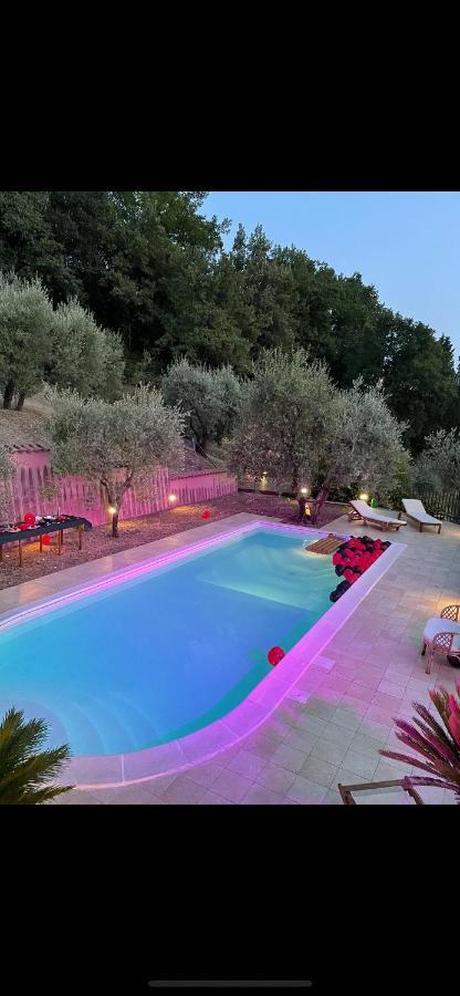 Villa Villino Con Piscina Terni Exterior foto